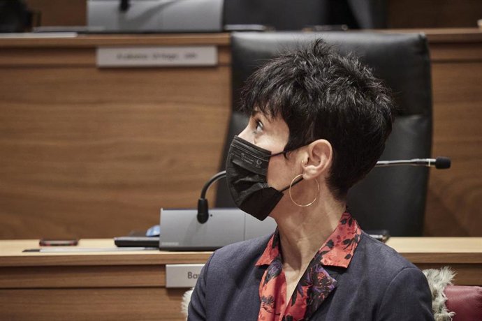 Archivo - La consejera de Economía y Hacienda del Gobierno de Navarra, Elma Saiz.