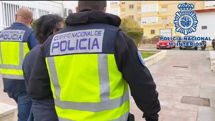 Detención de la Policía Nacional en San Fernando.