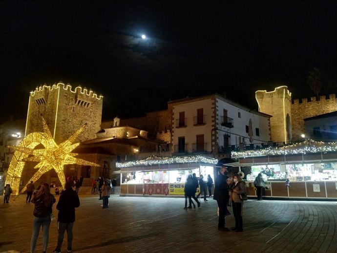 Mercado navideño en la Plaza Mayor