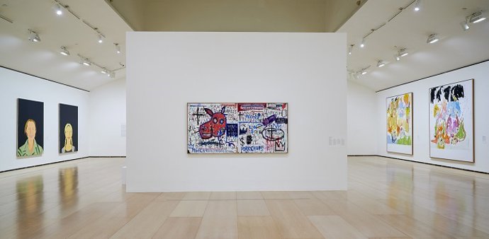 Archivo - La exposición 'La línea del ingenio' en el Museo Guggenheim.