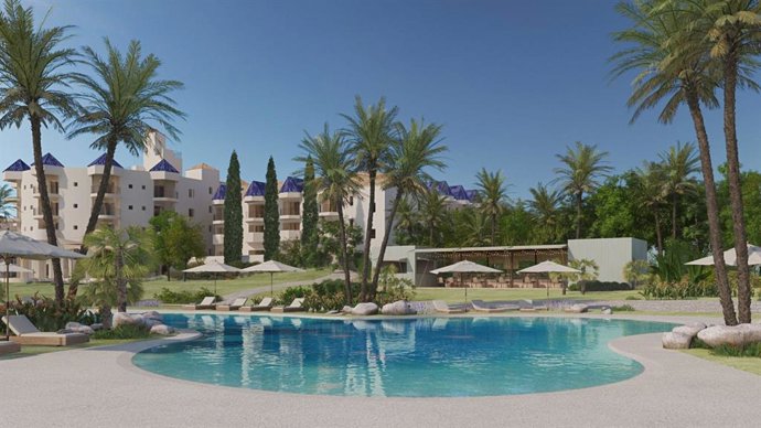 Archivo - El histórico hotel Byblos de Mijas reabrirá en junio de 2022 como La Zambra Hotel, un establecimiento de gran lujo