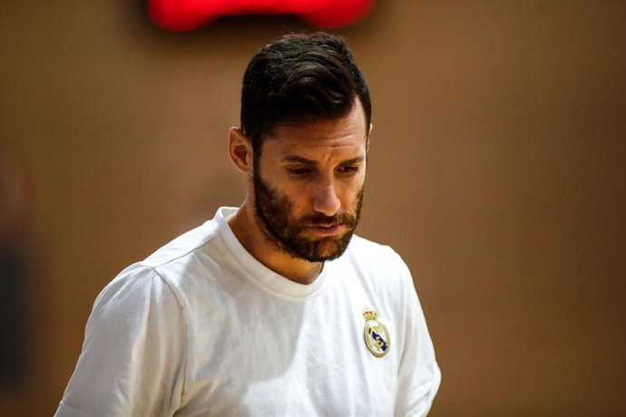 Archivo - El jugador del Real Madrid "Rudy" Fernández