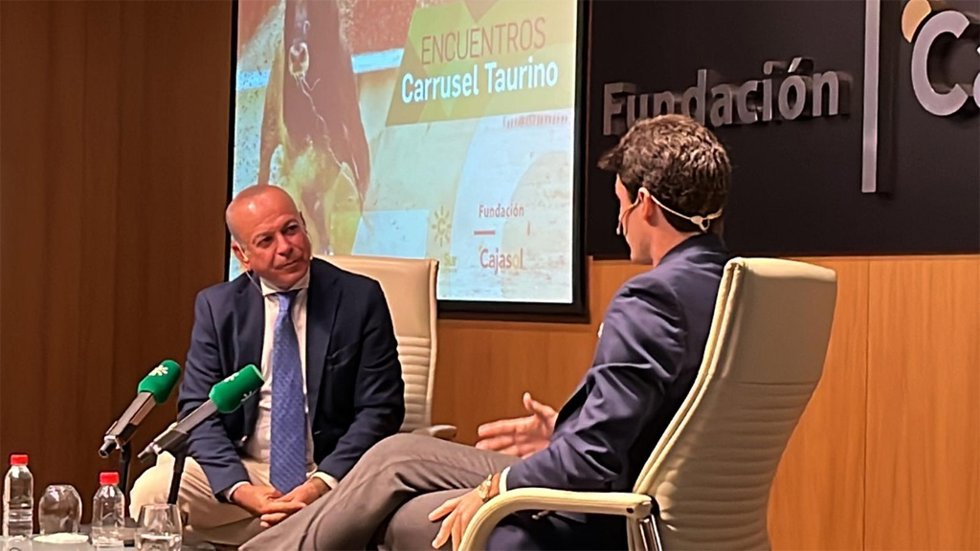 El matador Pablo Aguado, en el Encuentro Carrusel Taurino de Canal Sur