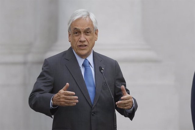 Archivo - El presidente de Chile, Sebastián Piñera