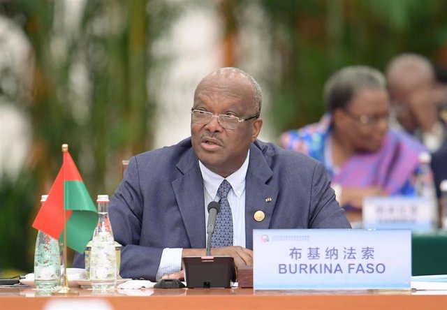 Archivo - El presidente de Burkina Faso, Roch Marc Christian Kaboré