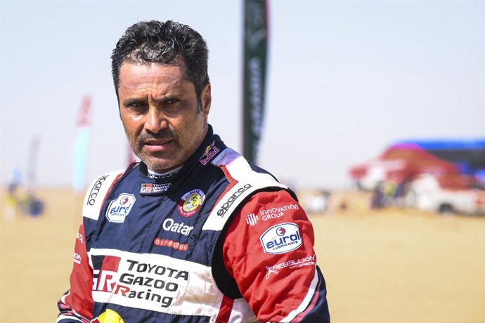 Al-Attiyah Nasser (qat), Toyota Gazoo Racing, Toyota GR DKR Hilux T1+, Auto FIA T1/T2, W2RC, portrait during the Stage 11 of the Dakar Rally 2022 around Bisha, on January 13th 2022 in Bisha, Saudi Arabia - Photo Eric Vargiolu / DPPI
