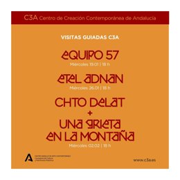 Visitas guiadas a las exposiciones temporales del C3A durante los miércoles de enero.