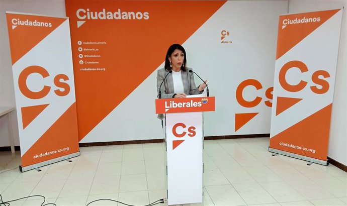 La responsable autonómica de Relaciones Institucionales de Cs y presidenta del Parlamento de Andalucía, Marta Bosquet.