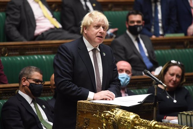 Archivo - Boris Johnson habla en la Cámara de los Comunes