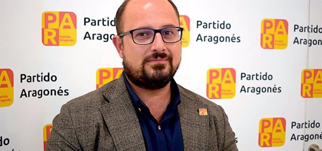 El secretario general del PAR, Alberto Aliaga