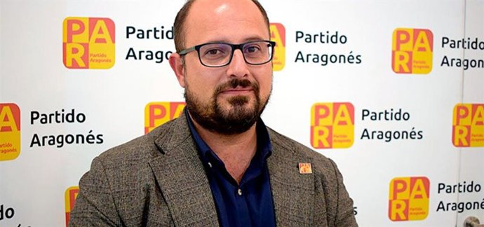 El secretario general del PAR, Alberto Aliaga