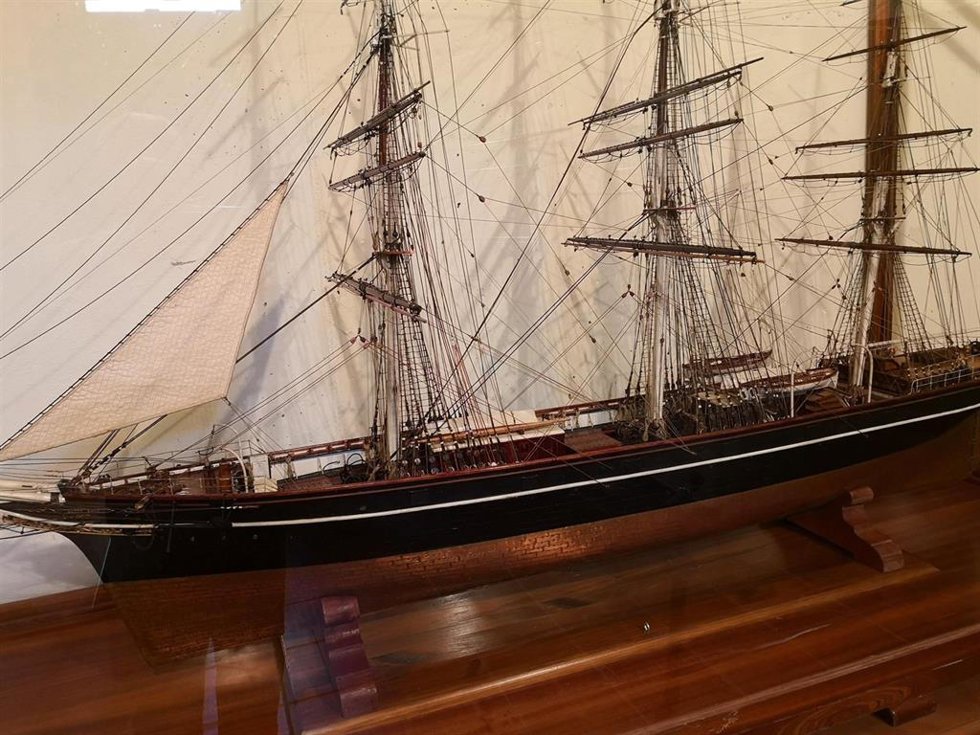 Maqueta de la embarcación 'Cutty Sark'