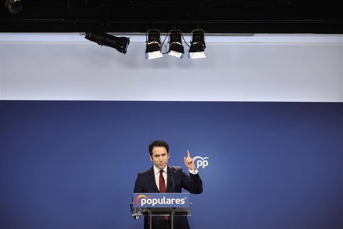 El secretario general del PP, Teodoro García Egea, en una foto de archivo.