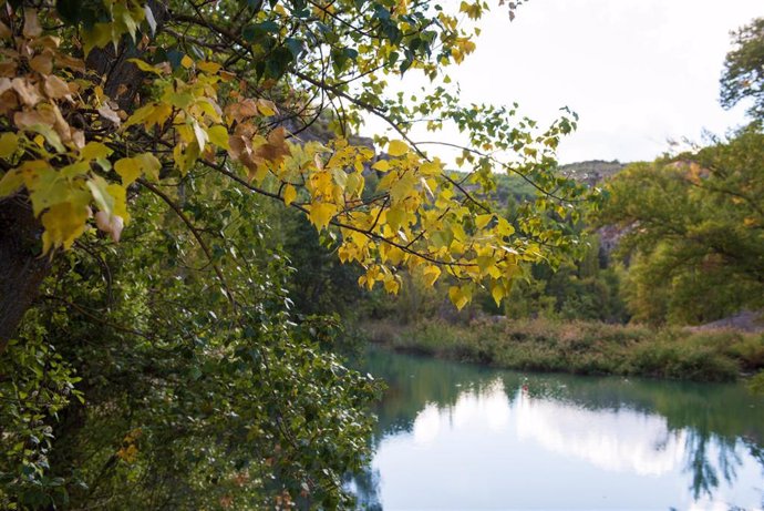 Archivo - Paisaje de la Hoz del Júcar, horas antes de que comience el otoño, a 22 de septiembre de 2021, en Cuenca, Castilla-La Mancha (España). 