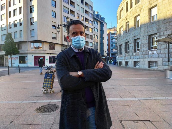 El concejal socialista del Ayuntamiento de Oviedo Ricardo Fernández.