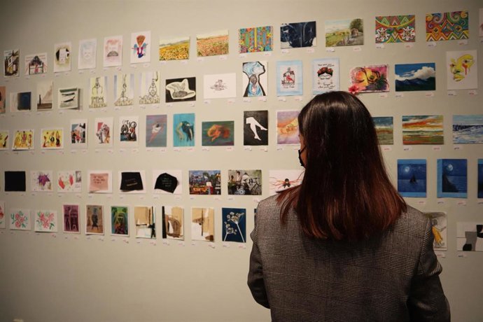 Muestra de 'Postales desde el limbo', en la Sala 4 Espacio