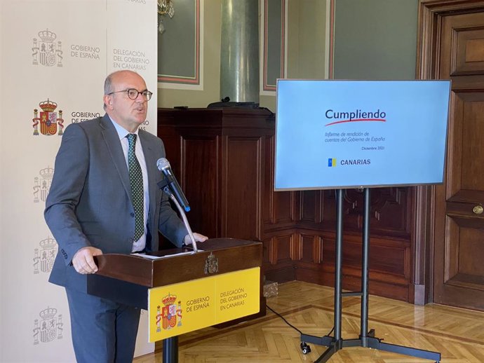 El delegado del Gobierno en Canarias, Anselmo Pestana