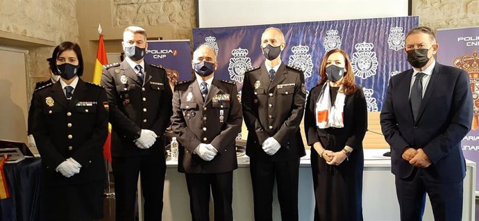 Toma de posesión de Eufrasio Moral como comisario de Linares.