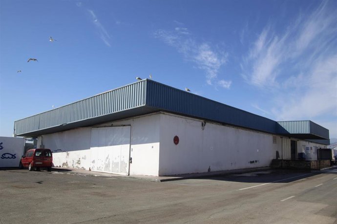 Exteriores de la actual lonja pesquera de Motril (Granada)