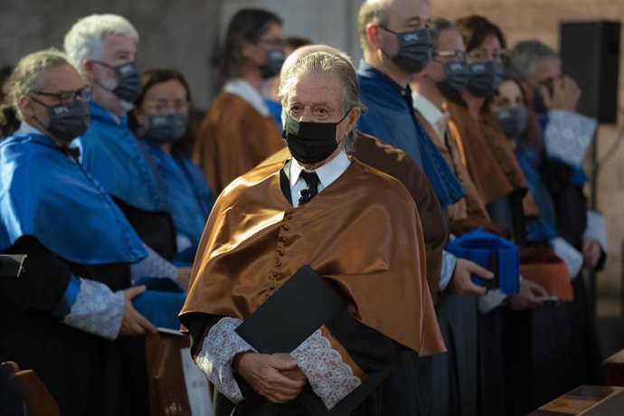 Archivo - El arquitecto Ricard Bofill durante el acto de investidura como doctor honoris causa por la Universidad Politécnica de Cataluña en la Basílica Santa María del Mar de Barcelona, a 30 de septiembre de 2021, en Barcelona, Cataluña, (España). Ri