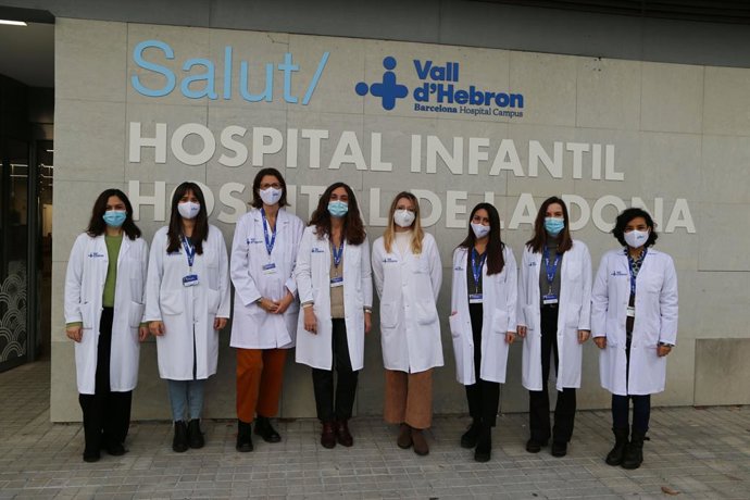 Equip de la Unitat d'Atenció a les Violncies vers la Infncia i l'Adolescncia de l'Hospital Vall d'Hebron