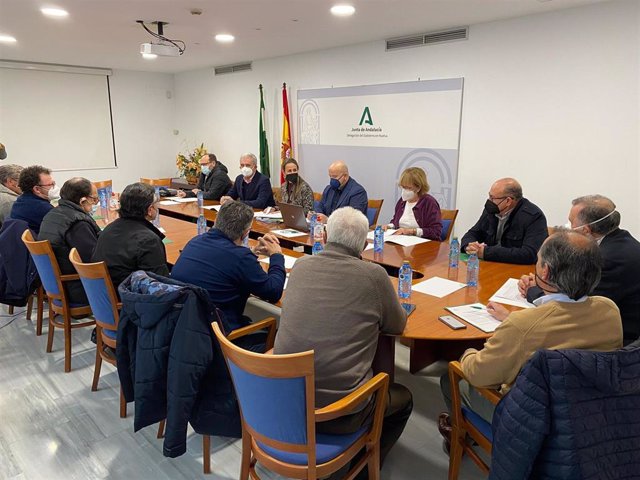Reunión del  Jurado Taurino Provincial de la Delegación del Gobierno andaluz en Huelva.