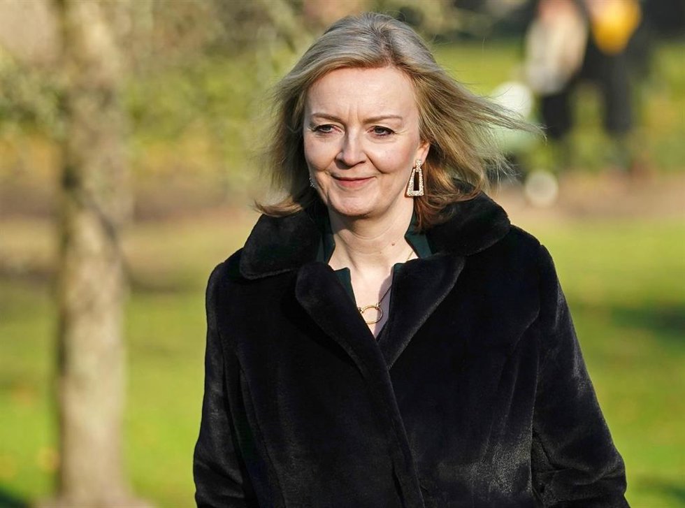  Liz Truss, ministra de Exteriores de Reino Unido