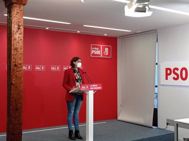 La secretaria de Organización del PSOE de La Rioja, María Marrodán.