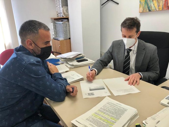 El concejal de Hacienda de Torremolinos, Luis Rodríguez, se reúne con Intervención para impulsar los trámites para un nuevo presupuesto municipal