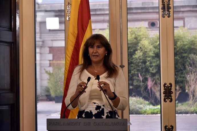 Archivo - Arxiu - La presidenta del Parlament, Laura Borrs