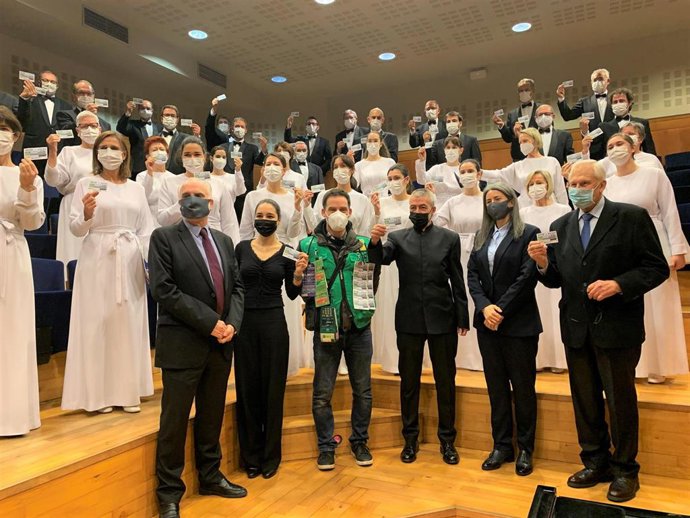 El Orfeón Donostiarra protagoniza el cupón de la Once del 20 de enero con motivo de su 125 aniversario