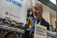 Los ex ministros José Blanco y Ana Pastor reivindican sus inversiones en el AVE gallego: "un éxito de bipartidismo"