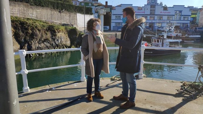 Alvaro Queipo, a la derecha