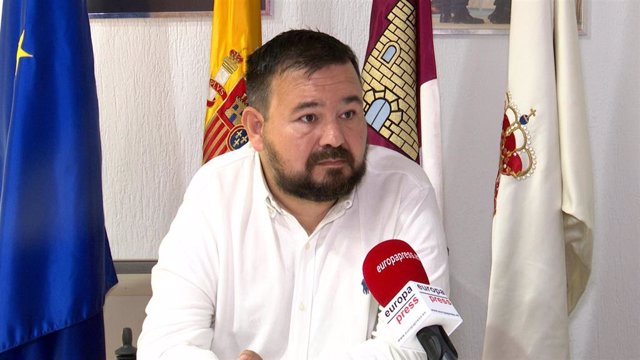 El alcalde de La Roda, Juan Ramón Amores, en entrevista con Europa Press