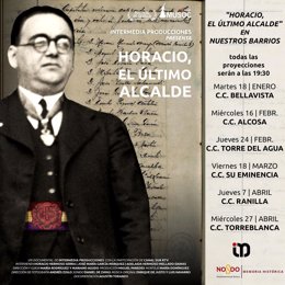 Documental 'Horacio, el último alcalde', de los directores María Rodríguez y Mariano Agudo, fue proyectado en el Festival de Sevilla de cine.