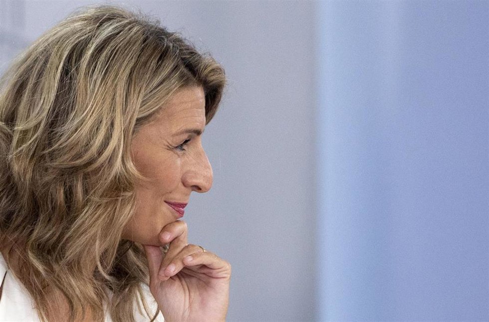 Archivo - La vicepresidenta segunda y ministra de Trabajo y Economía Social, Yolanda Díaz.