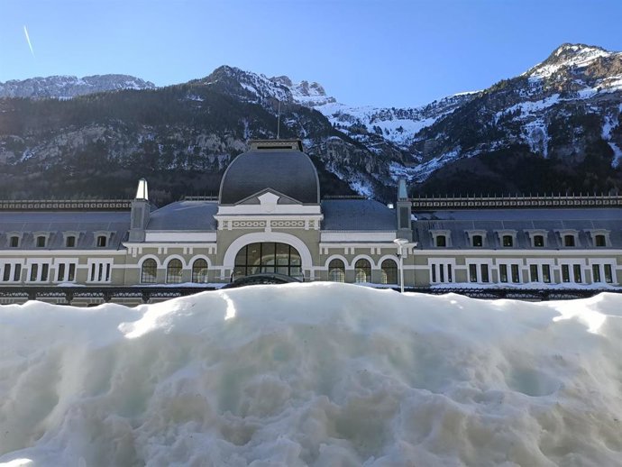 Antigua estación ferroviaria internacional.