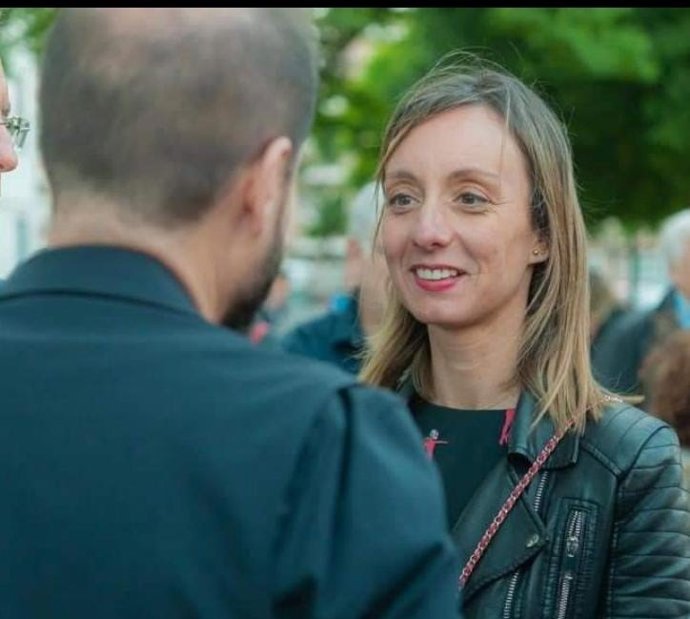 La parlamentaria autonómica y candidata a la Secretaría Xeral del PSOE provincial de Pontevedra, Paloma Castro