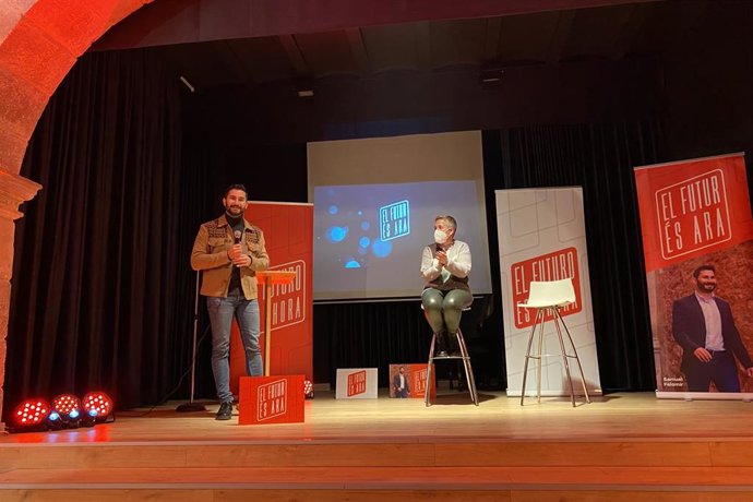 Acto de cierre de campaña de Samuel Falomir