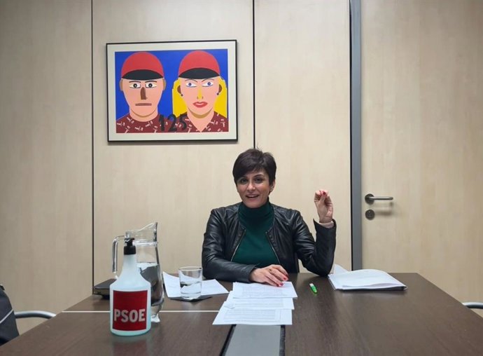 La portavoz del Gobierno de España y ministra de Política Territorial, Isabel Rodríguez, participa en un 'Desayuno Progresista' del PSOE.