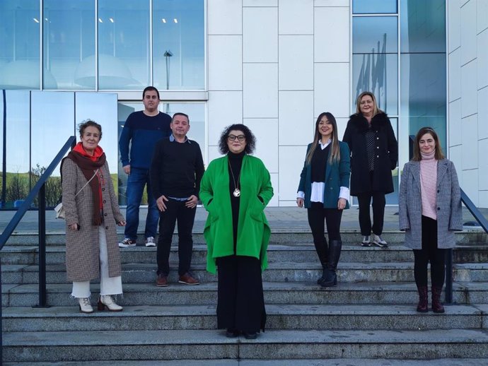 La primera Junta Directiva del Colegio de Periodistas de Cantabria