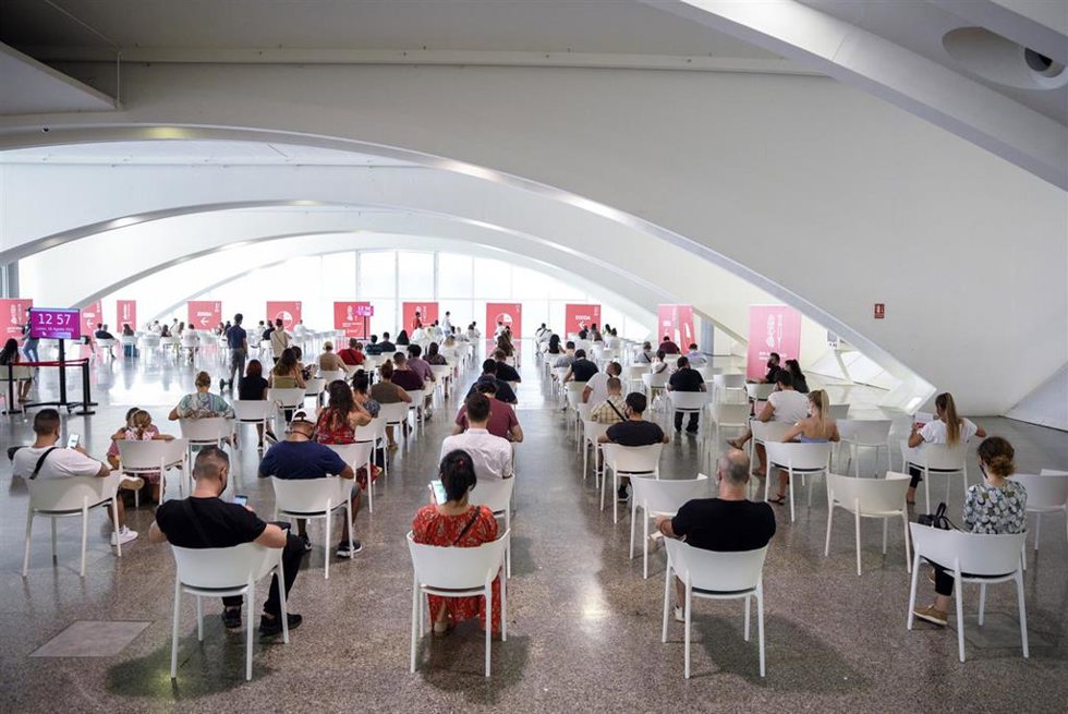 Archivo - Vacunódromo de la Ciutat de les Arts i les Cincies