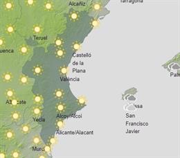 Predicción del tiempo para este domingo 16 de enero
