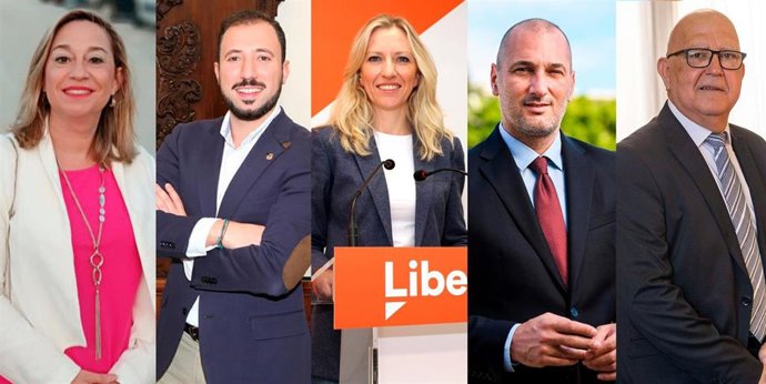 Responsables de Turismo de Ciudadanos junto a Ros Olivo y la ex directora general de Calidad Turística