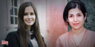 Archivo - La académica australiana Kylie Moore-Gilbert y la francesa Fariba Adelkhah, encarceladas en Irán