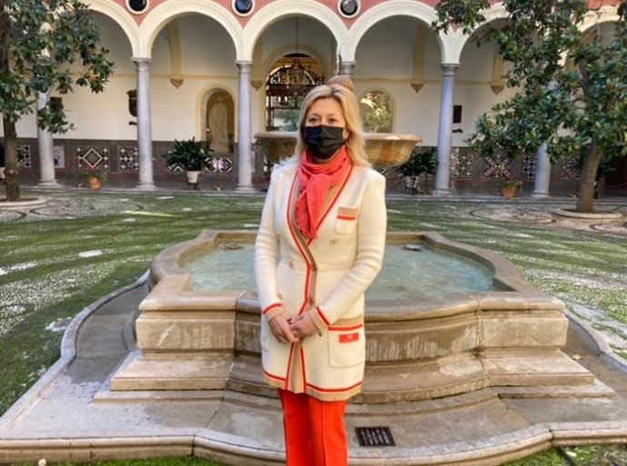 La concejal del Grupo Municipal Popular, Pepa Rubia