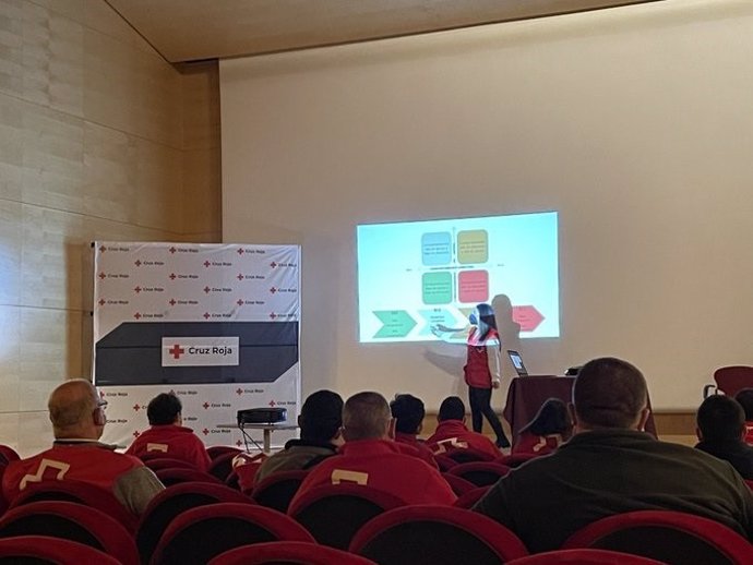 Jornadas de Cruz Roja Extremadura en Don Benito para trazar las líneas de trabajo en el año 2022.