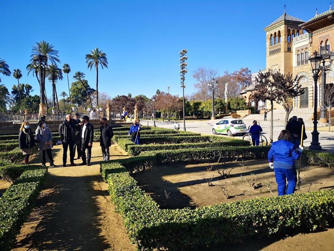 Mejoras en el parque de María Luisa