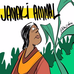 Imagen del vídeo dedicado a Janaki Ammal del ciclo 'La Mujer en la Ciencia'