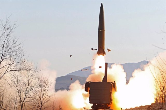 Lanzamiento de misiles de Corea del Norte